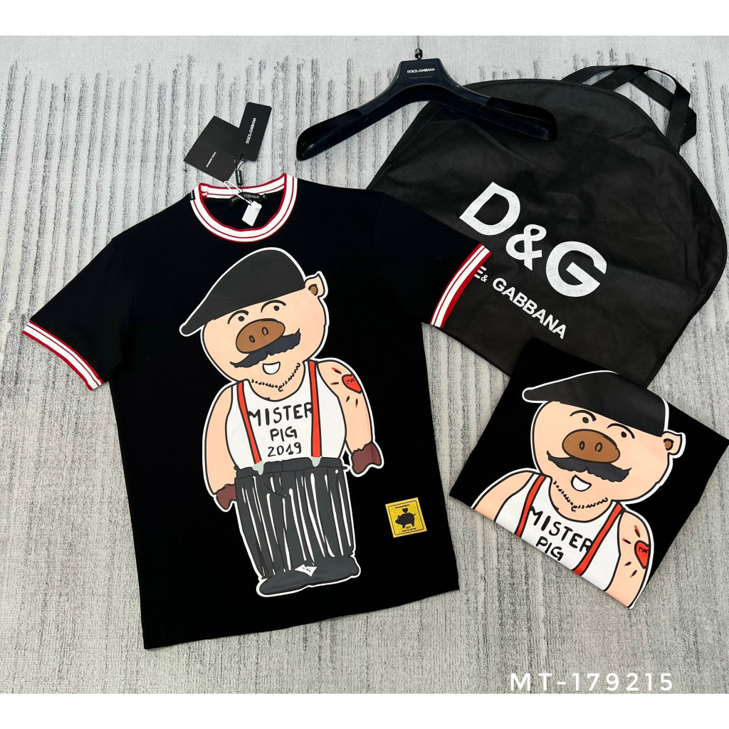 Áo thun nam nữ D.G Ping Bản In Dày Cao Cấp_Áo phông nam nữ chất vải cotton cao cấp