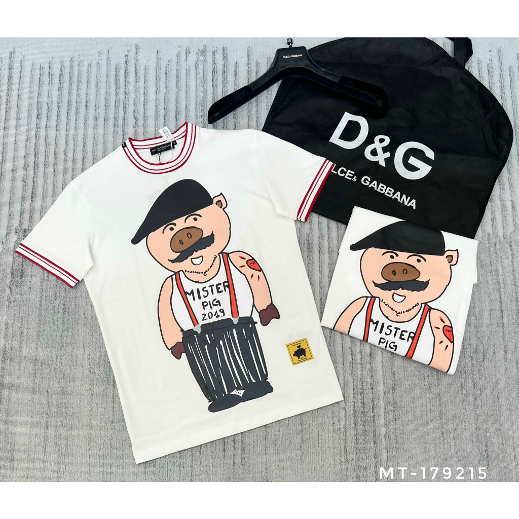 Áo thun nam nữ D.G Ping Bản In Dày Cao Cấp_Áo phông nam nữ chất vải cotton cao cấp