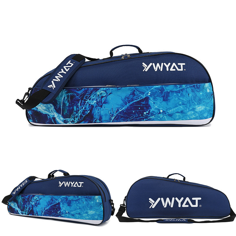 Túi Thể Thao Chuyên Dụng Cầu Lông YWYAT Chính Hãng - C308 Hồng Galaxy - 2 Chính 2 Ngăn Phụ , 1 Ngăn Để Giày