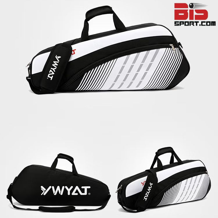 Túi Thể Thao Chuyên Dụng Cầu Lông YWYAT Chính Hãng - C308 Hồng Galaxy - 2 Chính 2 Ngăn Phụ , 1 Ngăn Để Giày