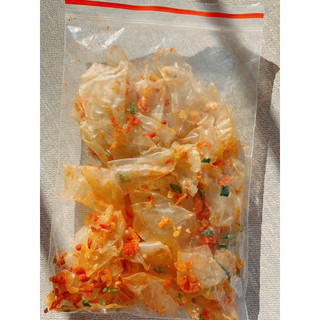 Bánh tráng phơi sương dẻo tỏi mỡ hành muối tép nhà làm