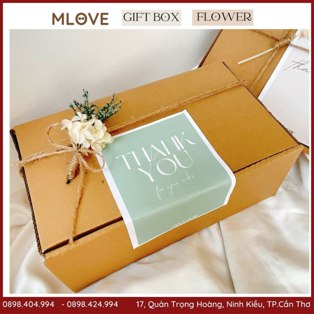 (Giá sỉ) Hộp đựng quần áo có sẵn nhiều mẫu nhiều kích thước siêu đẹp mlove 30813