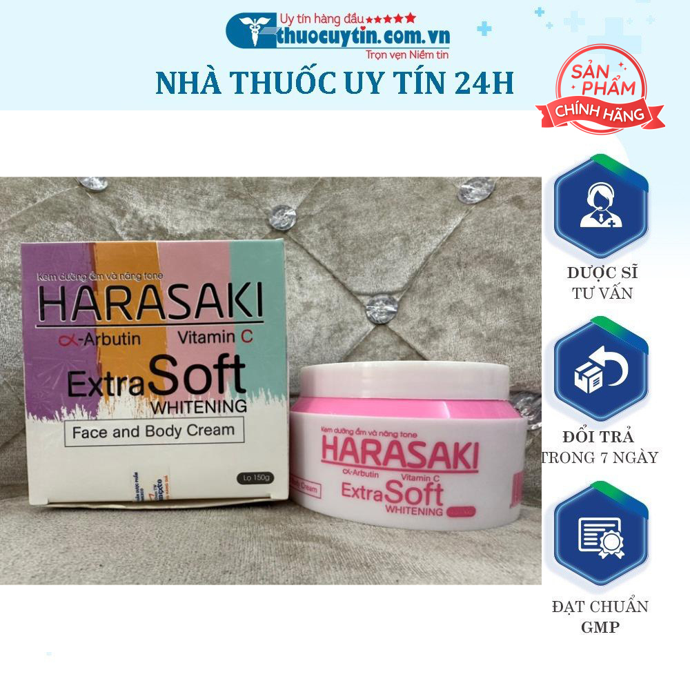 Kem trắng da Harasaki
