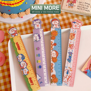 Minimore | Thước kẻ dẻo nhiều hình in dễ thương , tươi sáng