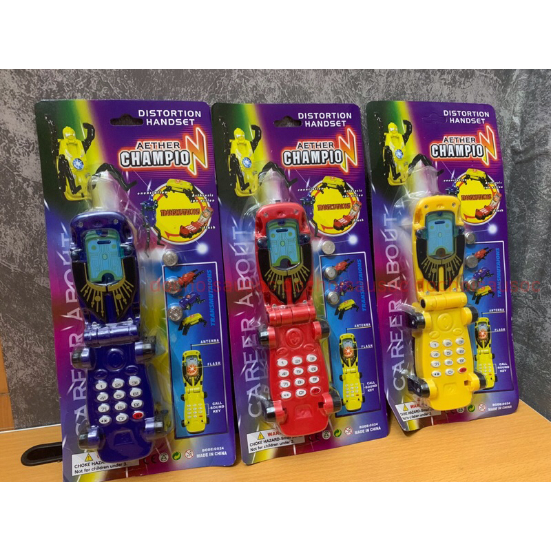 Điện thoại biến hình siêu nhân Gao Chạy Bin Phát Nhạc Cho Bé