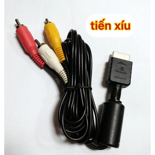 dây av ps2 xuất hình cổng AV Ps1 Ps2 Ps3 cáp xuất hình PS1 PS2 loại tốt dùng ok ps1 ps2 Ps3