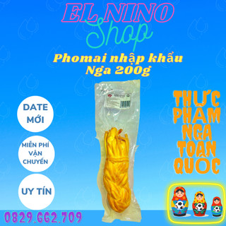 Phomai dây hun khói Nga , Phomai xông khói sữa bò 200g date mới