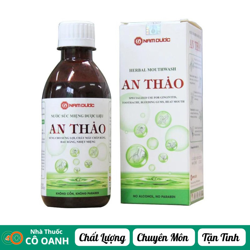Nước súc miệng An Thảo 250ml