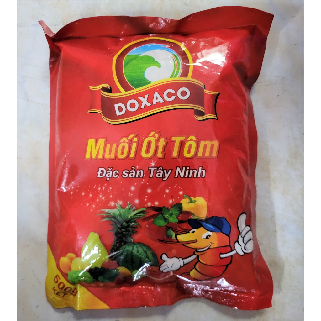 MUỐI ỚT TÔM TÂY NINH  DOXACO Shrimp Chili Salt