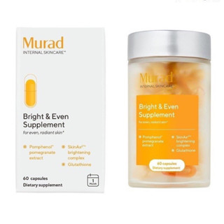 DATE 9.2025 -SẴN HÀNG - Viên Uống Chống Nắng Nội Sinh Murad Chiết Xuất Từ Quả Lựu Bright & Even Supplement 60 Viên