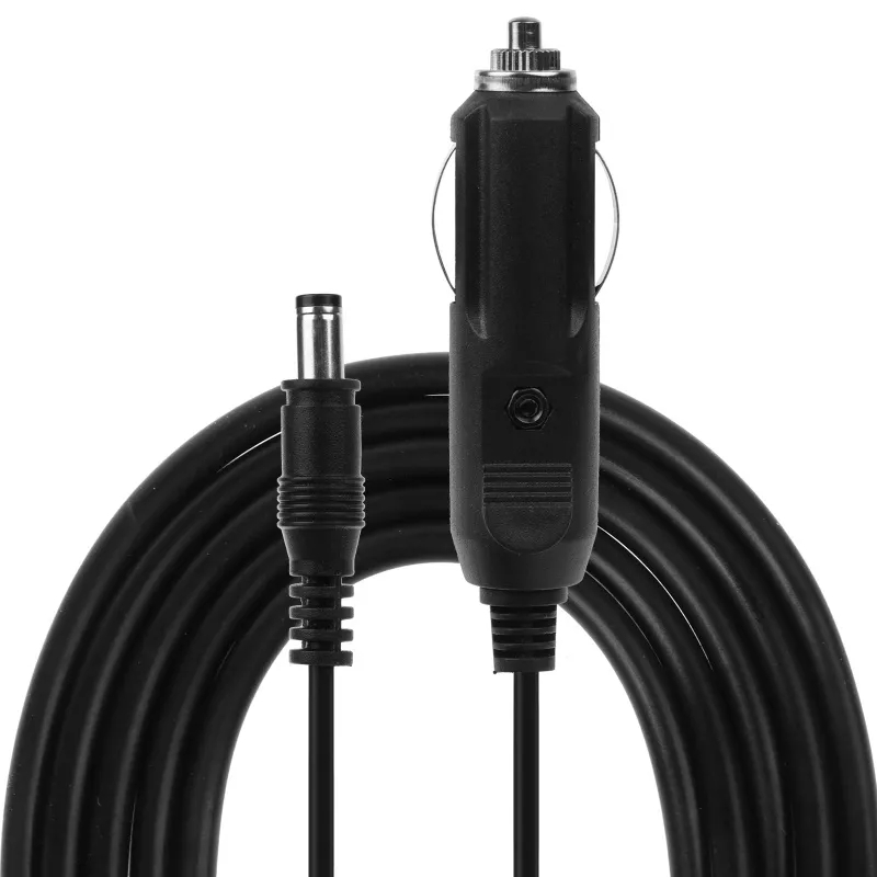 Tẩu sạc 12V có đèn LED kèm cầu chì và dây dẫn 2M chuyên dụng cho xe hơi. CS tối đa 50w