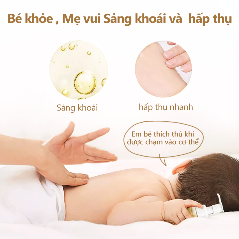 [Einmilk.ân ninh] Tinh dầu hoa trà massge cho bé 100% thiên nhiên dung tích 120ml BMO21