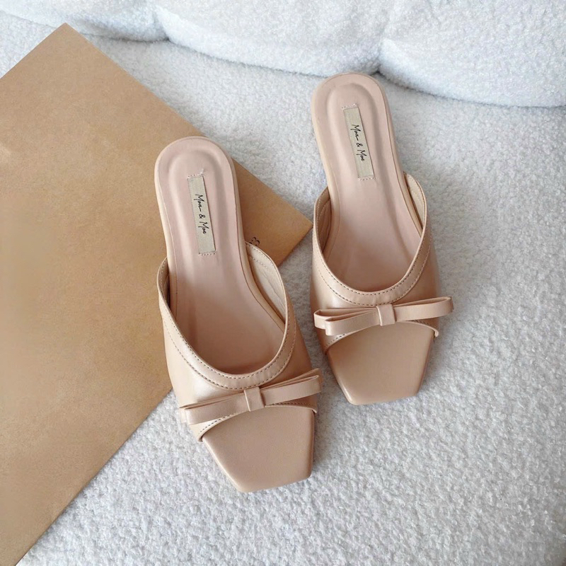 Dép bệt nơ quai ngang