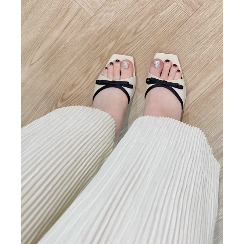 Dép bệt nơ quai ngang