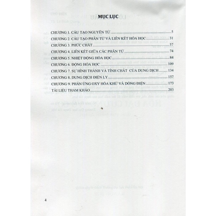 Sách - Câu hỏi trắc nghiệm hóa đại cương vô cơ