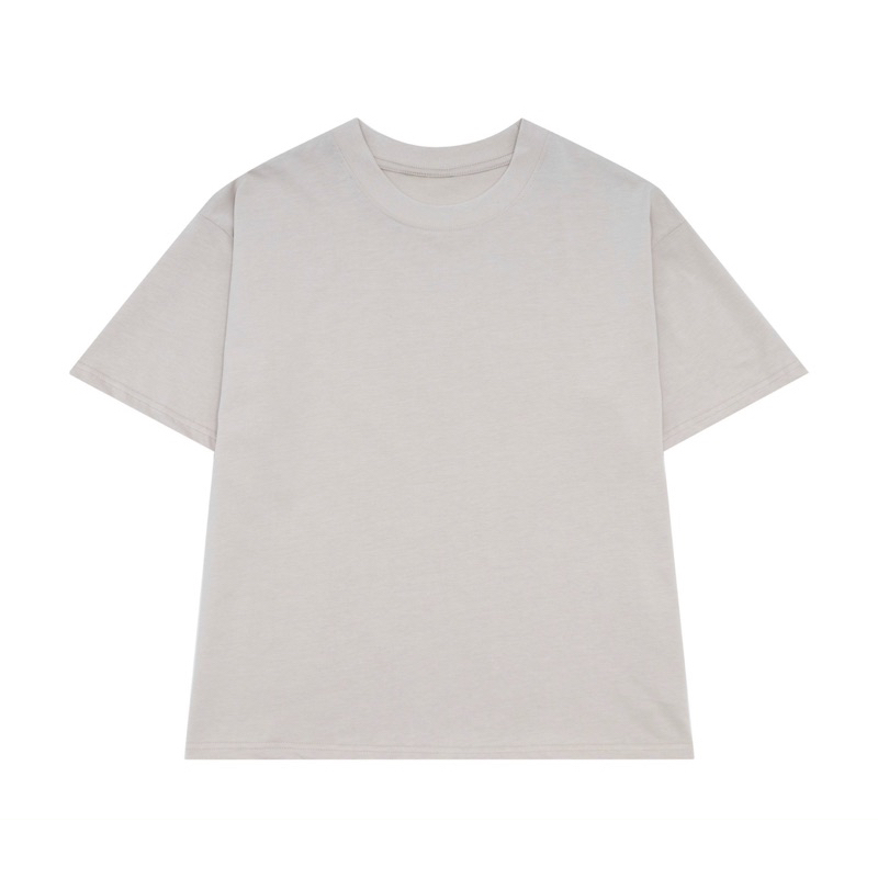 Áo thun trơn form boxy cotton 280gsm nam và nữ