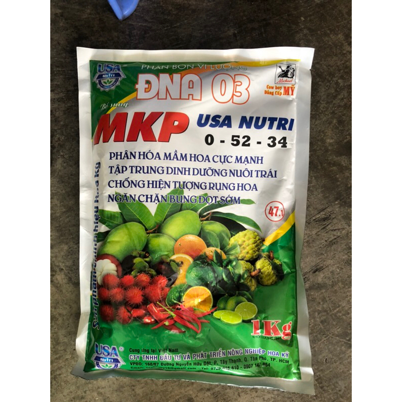 MKP 0-52-34 USA NUTRI (1 kg)