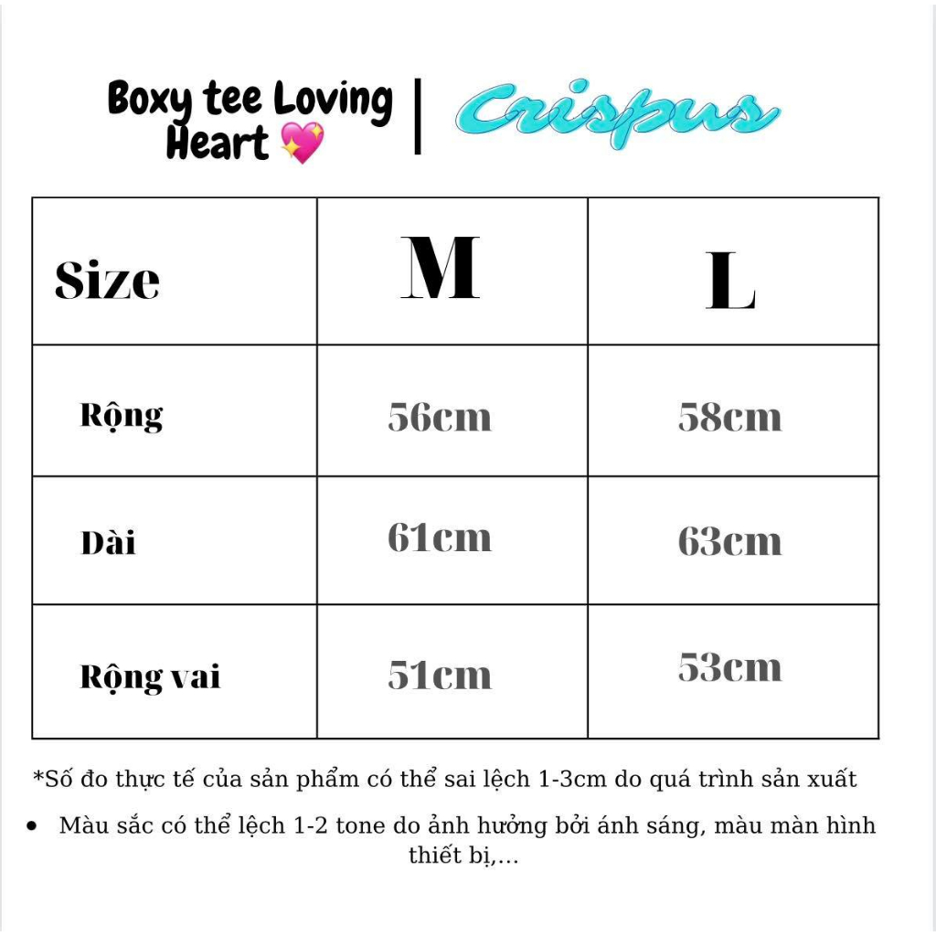 Áo Boxy 𝐥𝐨𝐯𝐢𝐧𝐠 𝐡𝐞𝐚𝐫𝐭 đen