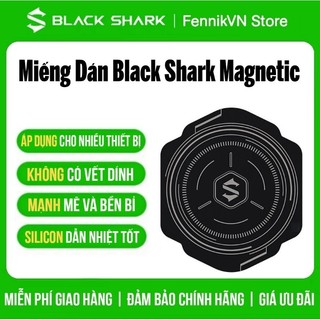 Miếng dán quạt tản nhiệt nam châm black shark magnetic cooler / vt1009