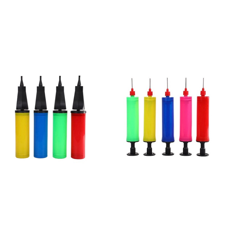 Dụng cụ bơm bóng cầm tay - bơm kim nhỏ và bơm bể phao