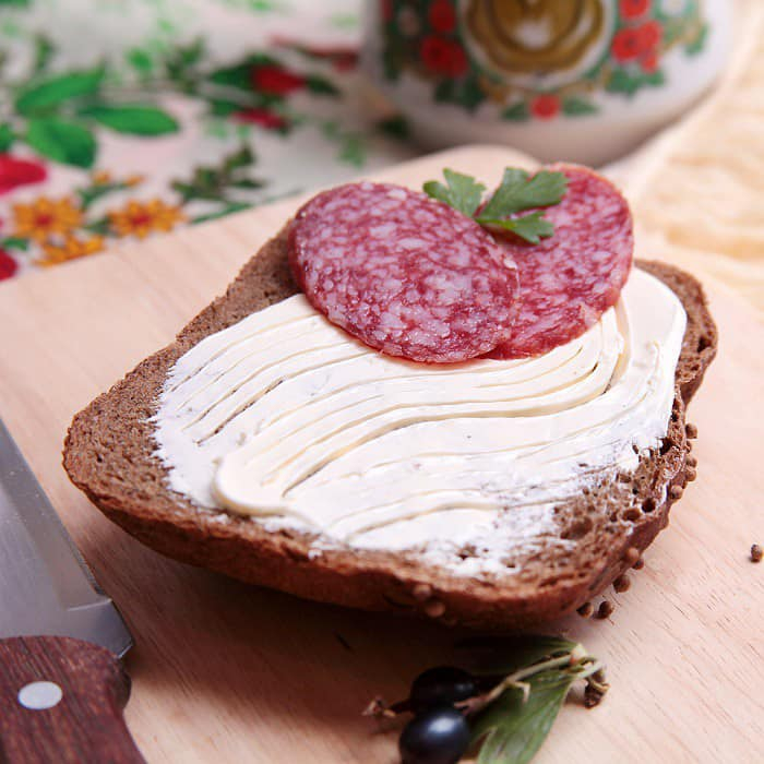 Bánh mì đen truyền thống của Nga