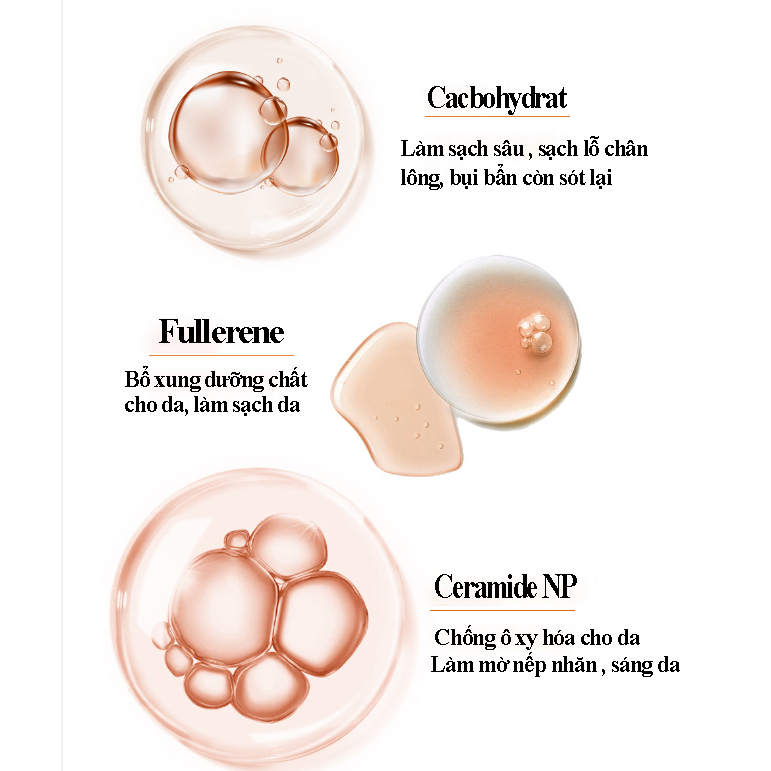 Mặt nạ giấy sủi bọt cà rốt  giảm mụn dưỡng da chống lão hóa dưỡng ẩm trắng da BIGSALEMART M25