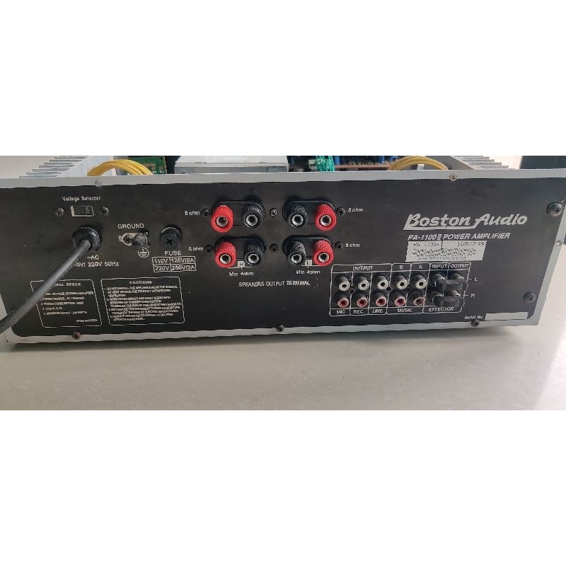 Amply bãi hàn quốc cũ Boston audio