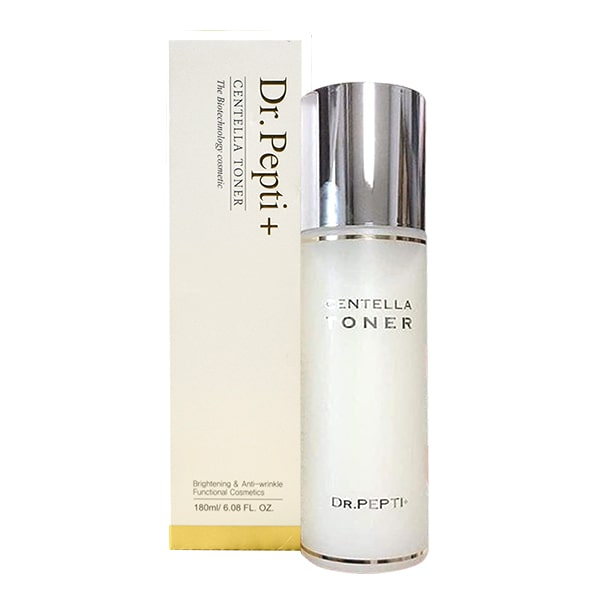 Nước hoa hồng se khít lỗ chân lông, phục hồi tế bào da Dr.Pepti Centella Toner 180ml | BigBuy360 - bigbuy360.vn