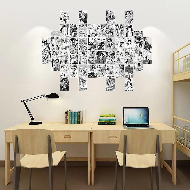 Tranh dán tường anime wall A6, poster manga trang trí decor góc học tập giấy A6 Nhật cực xịn