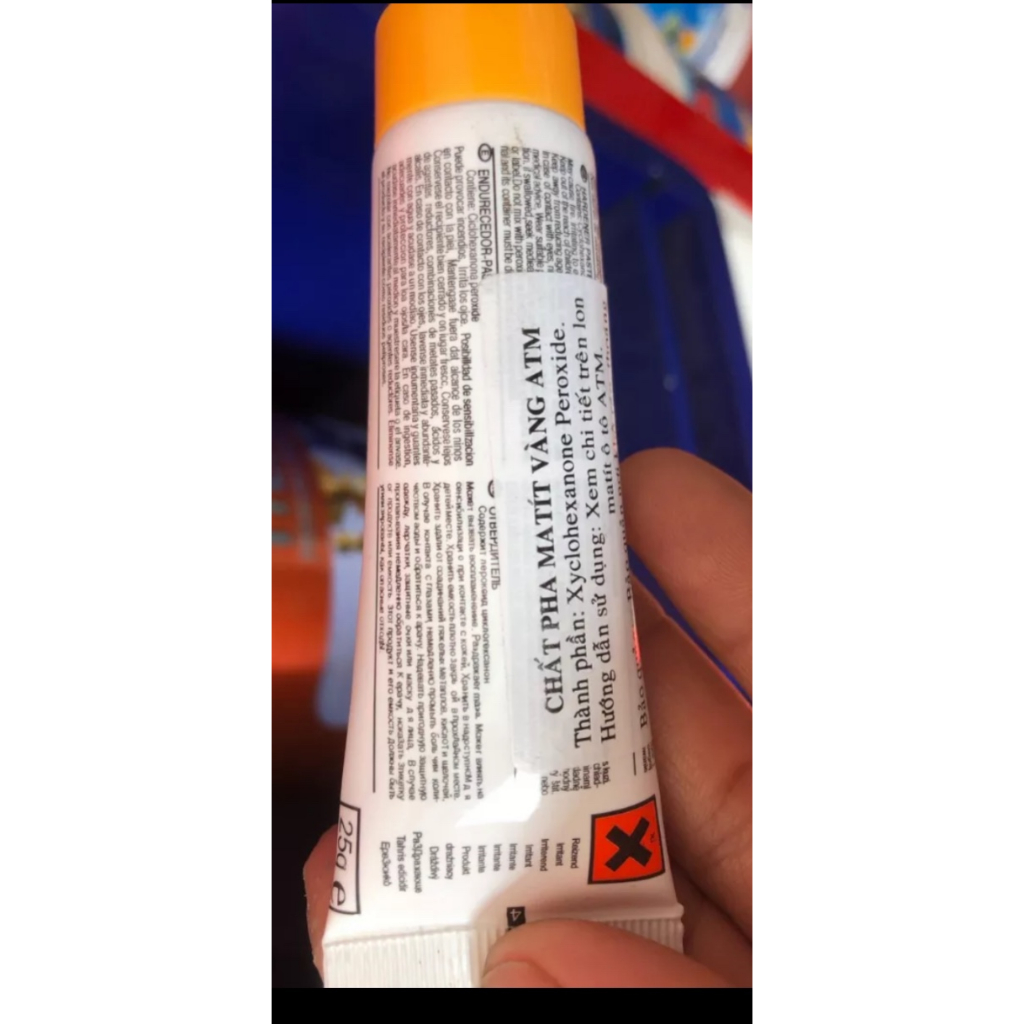 Bộ trét ATM Vàng, Bột Bả Sơn Ôtô -Chính Hãng- 1kg