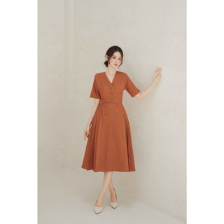 OLV - Đầm Lucy Button Dress