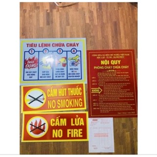 Bộ nội quy tiêu lệnh pccc