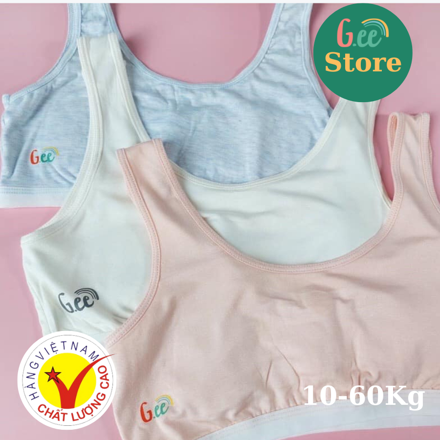 Áo lót, áo lá bé gái vải sợi tre mềm đẹp- Gee