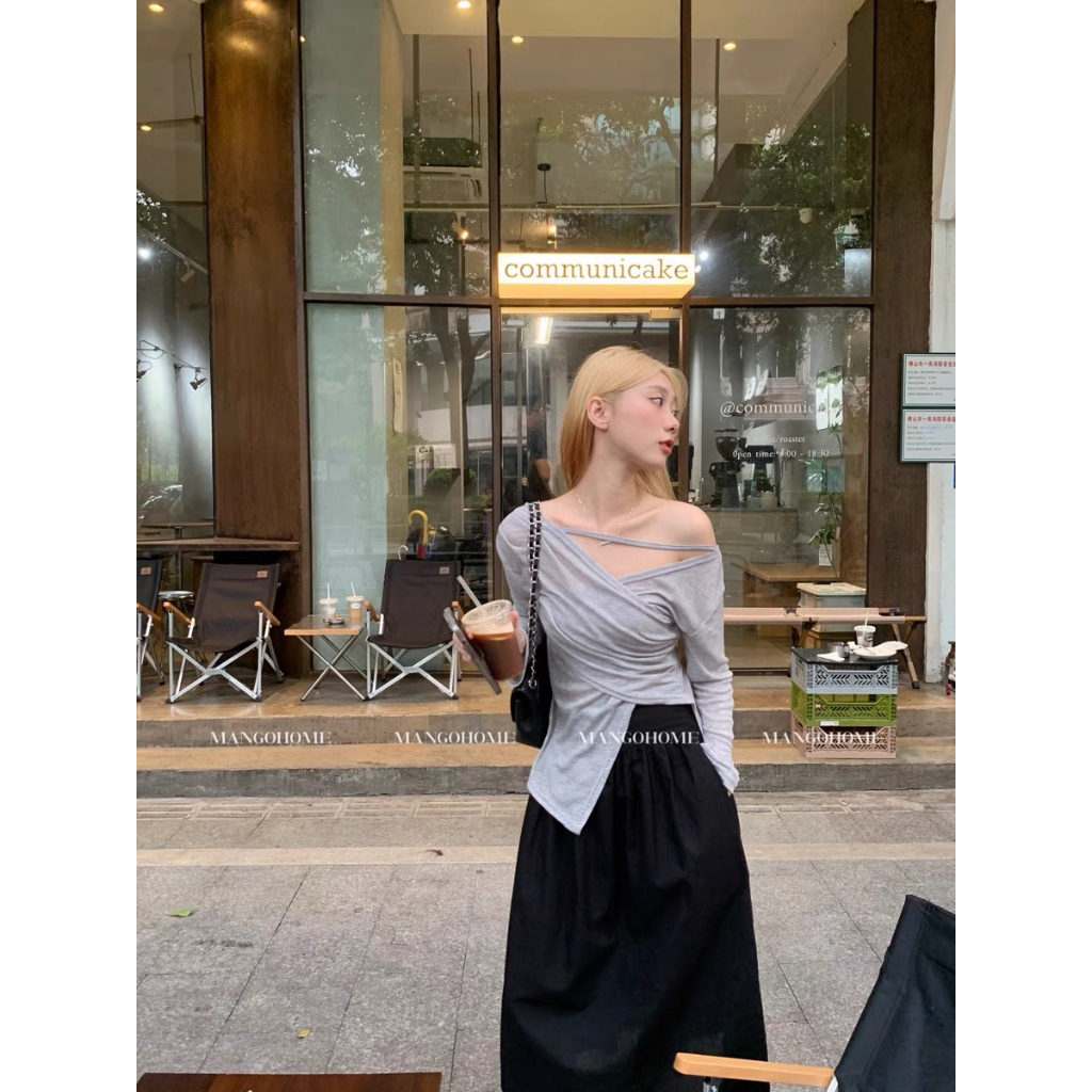 Áo vạt chéo hottrend 💖