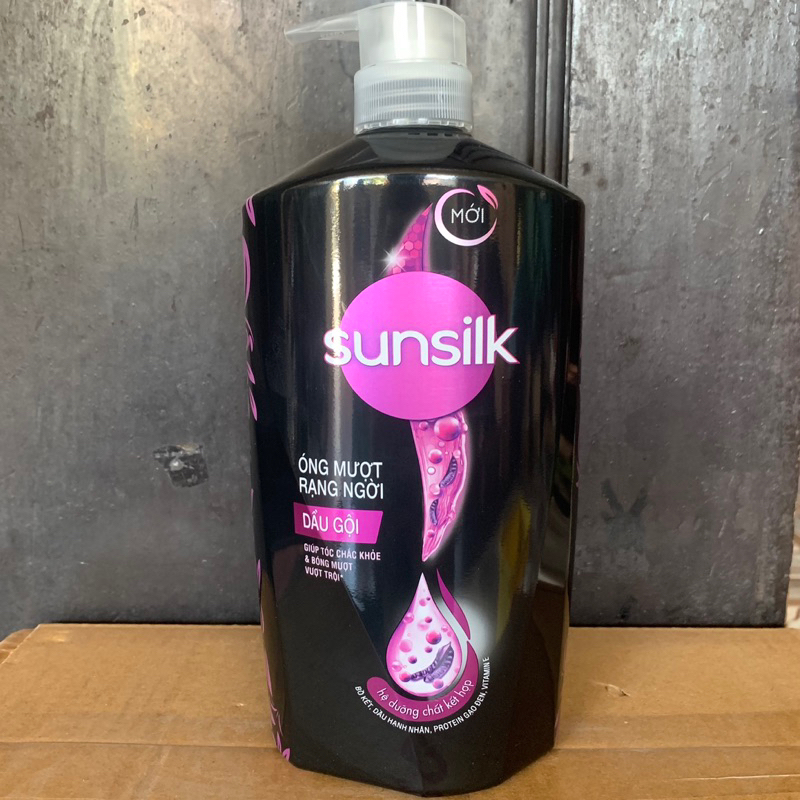 Gội Xả Sunsilk Bồ Kết Óng Mượt Rạng Ngời 900g và 640g