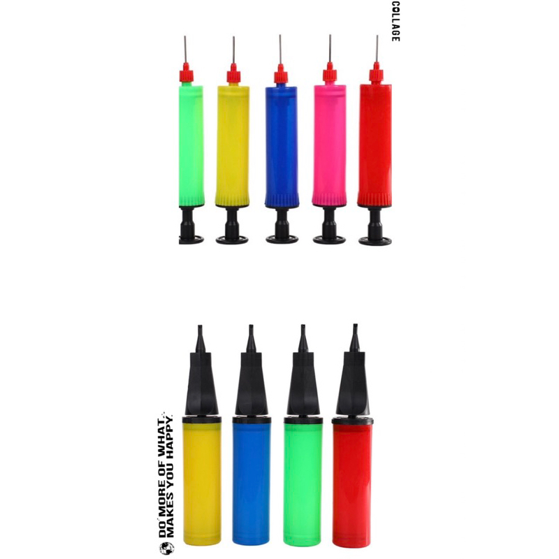 Dụng cụ bơm bóng cầm tay - bơm kim nhỏ và bơm bể phao