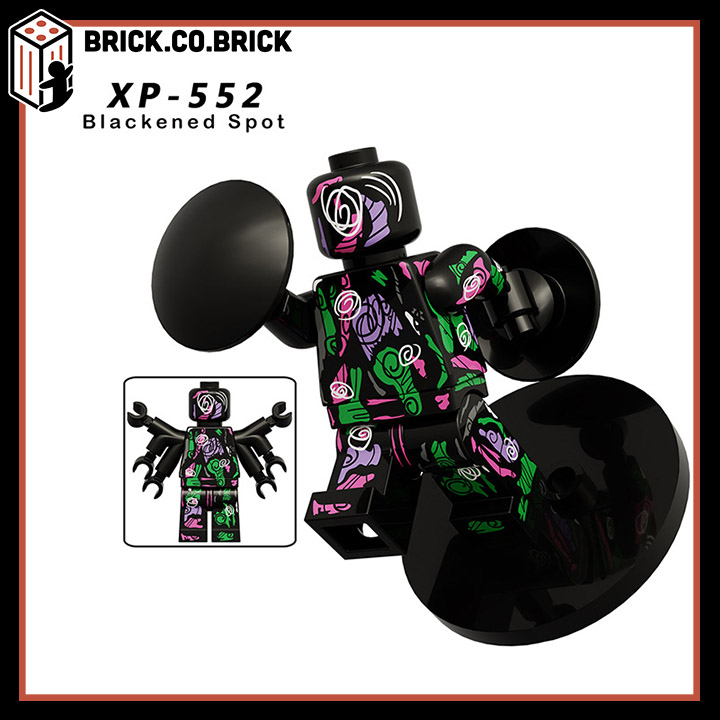 Đồ chơi Lắp ráp Nhân vật Siêu Anh Hùng  Series Prowler Phát Hiện Người Thu Nhỏ Mô hình Người nhện KT1072