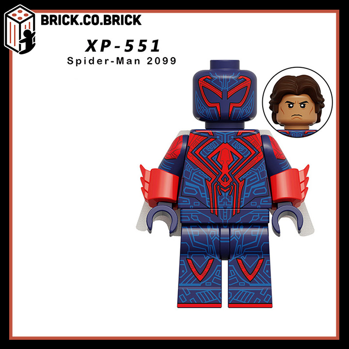 Đồ chơi Lắp ráp Nhân vật Siêu Anh Hùng  Series Prowler Phát Hiện Người Thu Nhỏ Mô hình Người nhện KT1072