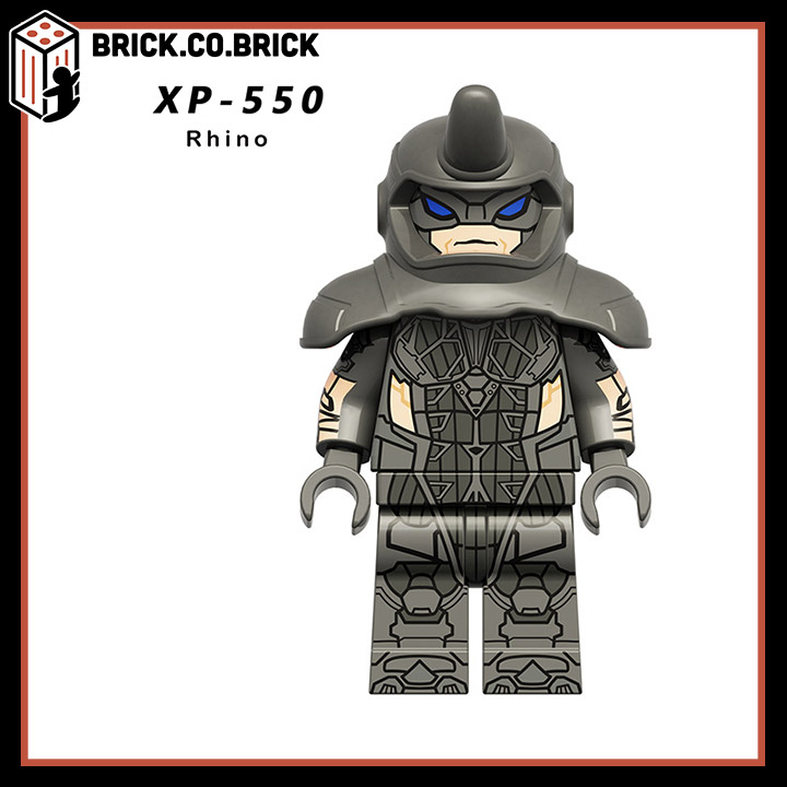 Đồ chơi Lắp ráp Nhân vật Siêu Anh Hùng  Series Prowler Phát Hiện Người Thu Nhỏ Mô hình Người nhện KT1072