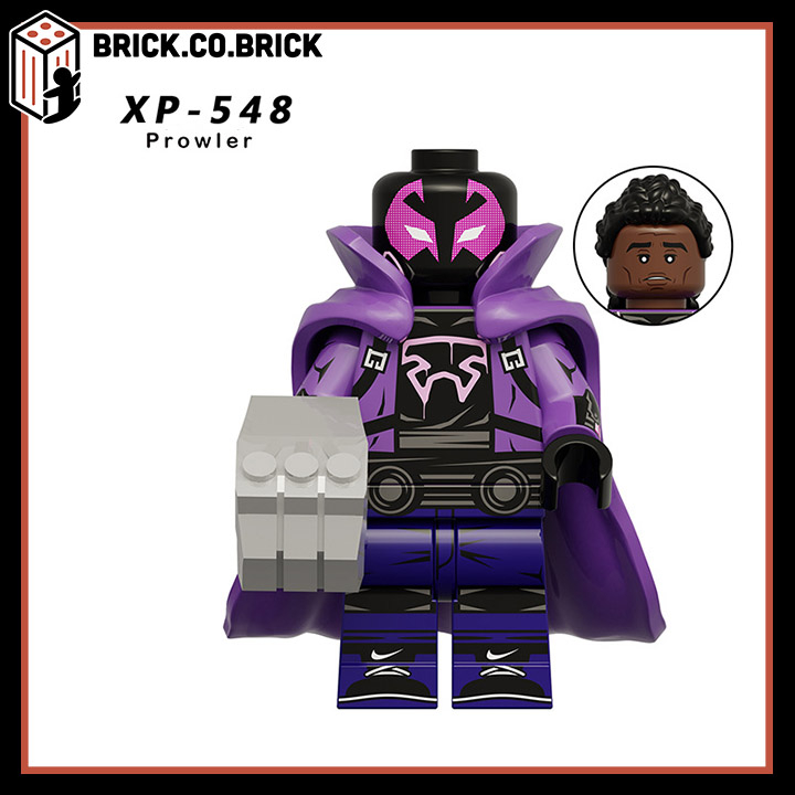 Đồ chơi Lắp ráp Nhân vật Siêu Anh Hùng  Series Prowler Phát Hiện Người Thu Nhỏ Mô hình Người nhện KT1072