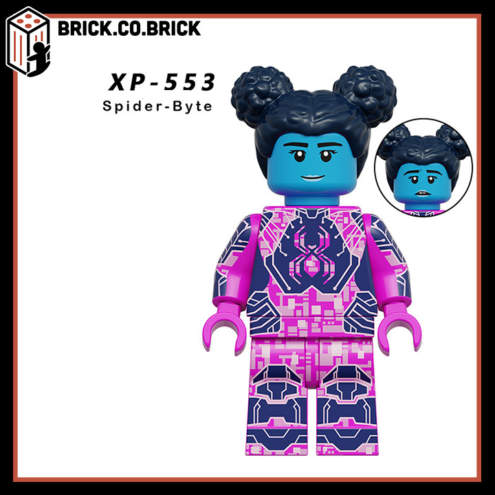 Đồ chơi Lắp ráp Nhân vật Siêu Anh Hùng  Series Prowler Phát Hiện Người Thu Nhỏ Mô hình Người nhện KT1072