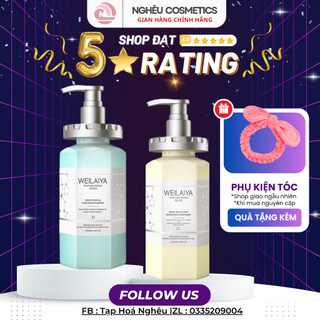 Bộ Dầu Gội Xả Nấm Truffle Waylaiya Phục Hồi Tóc Bóng Mượt Giảm Gãy Rụng Cho Da Đầu Dầu