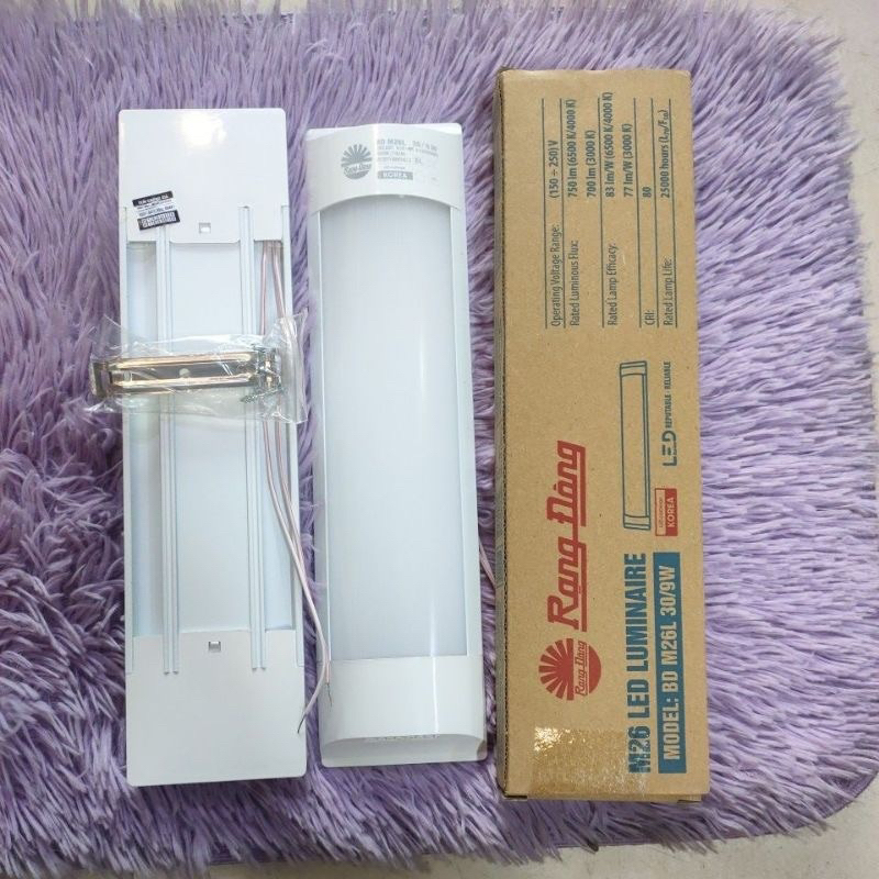 Tuýp led bán nguyệt Rạng Đông 30cm - 9w