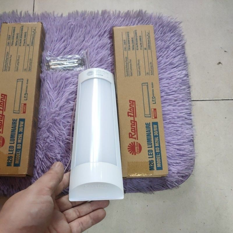 Tuýp led bán nguyệt Rạng Đông 30cm - 9w