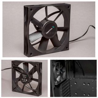 Quạt tản nhiệt fan deepcool tháo case deepcool ch510 mesh digital