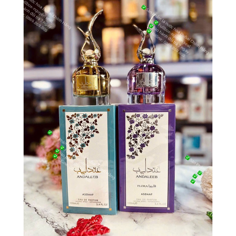 Nước hoa Dubai Andaleeb Flora -100ml