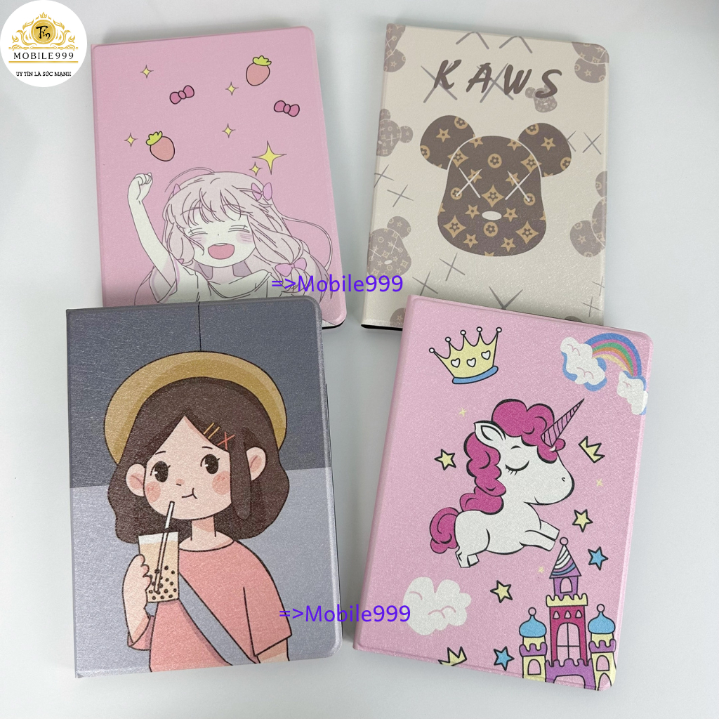 Ốp ipad Silicon hình Ngựa Pony hồng ốp ipad Gen 5/6/7/8/9/10/Air 1/2/3/4/5/Pro 11/9.7/10.5...MOBILE999