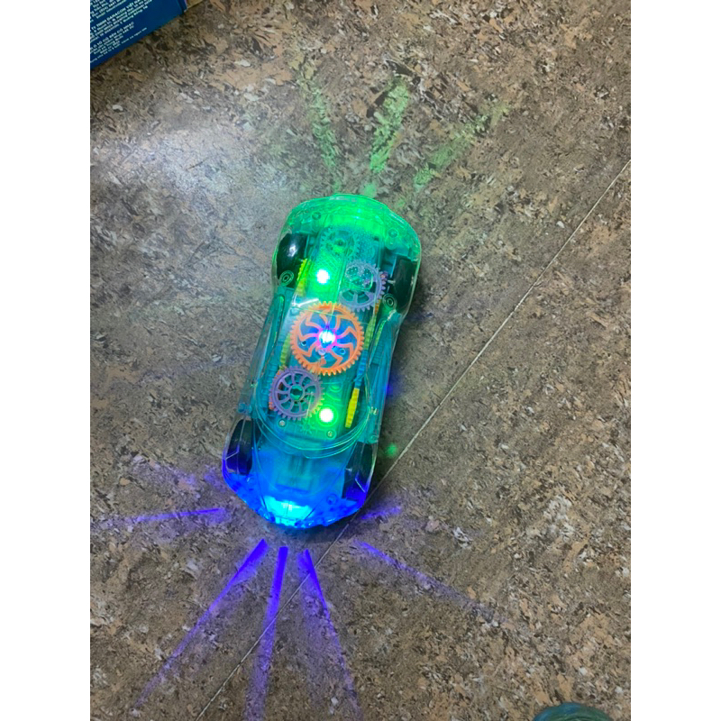 Đồ chơi xe đua ánh sáng/ đồ chơi ô tô trong suốt có nhạc, có đèn cho bé. hkm Vitadairy