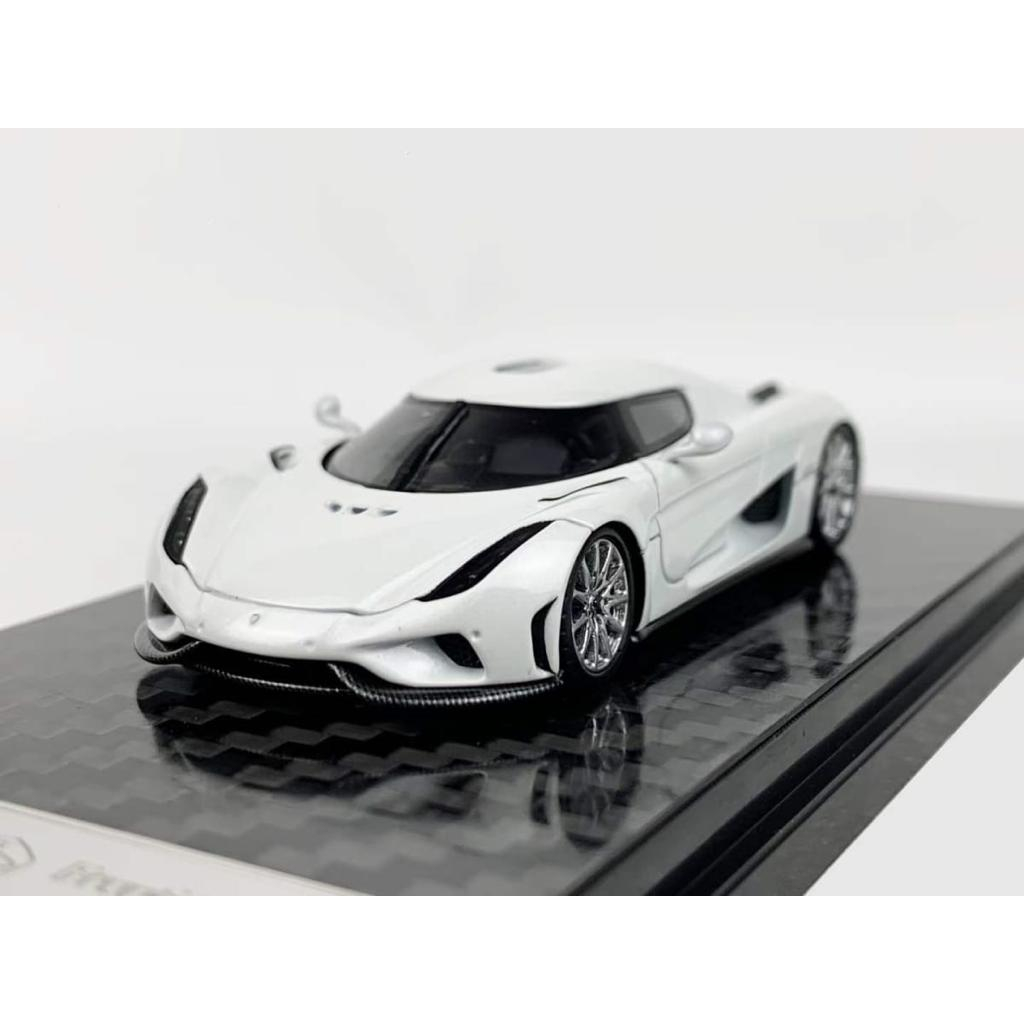 MÔ HÌNH 1:64 FRONTIART - Koenigsegg Regera Pearl White