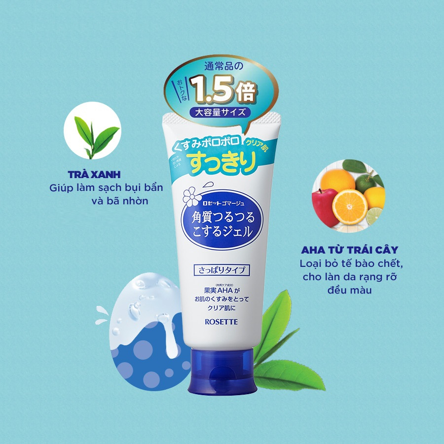 Tẩy Tế Bào Chết Rosette Peeling Gel Nhật Bản 120g